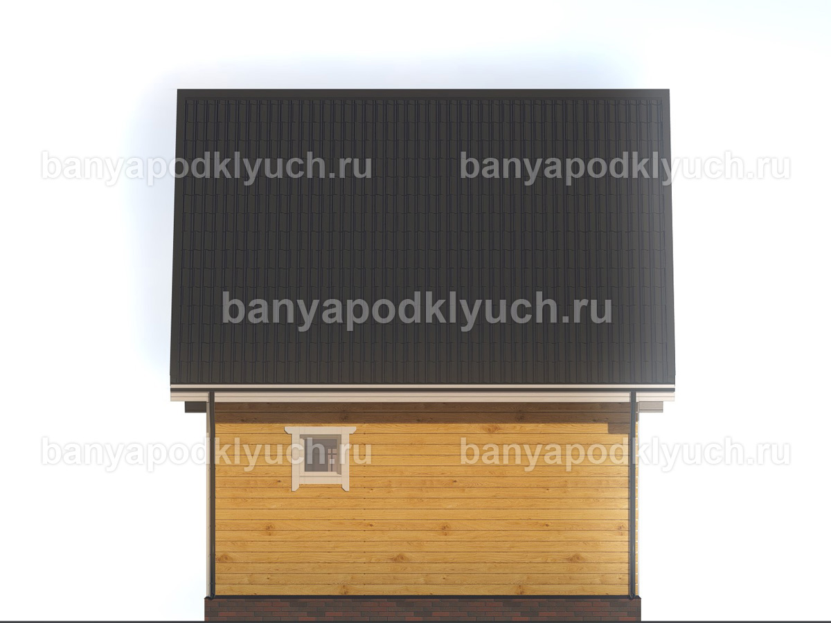 Баня из бруса 6x6 м Баня из бруса 6x6 м