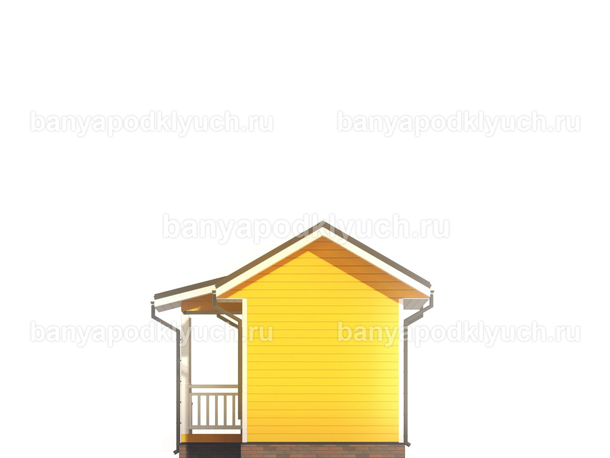 Каркасная баня 6x3 м Каркасная баня 6x3 м